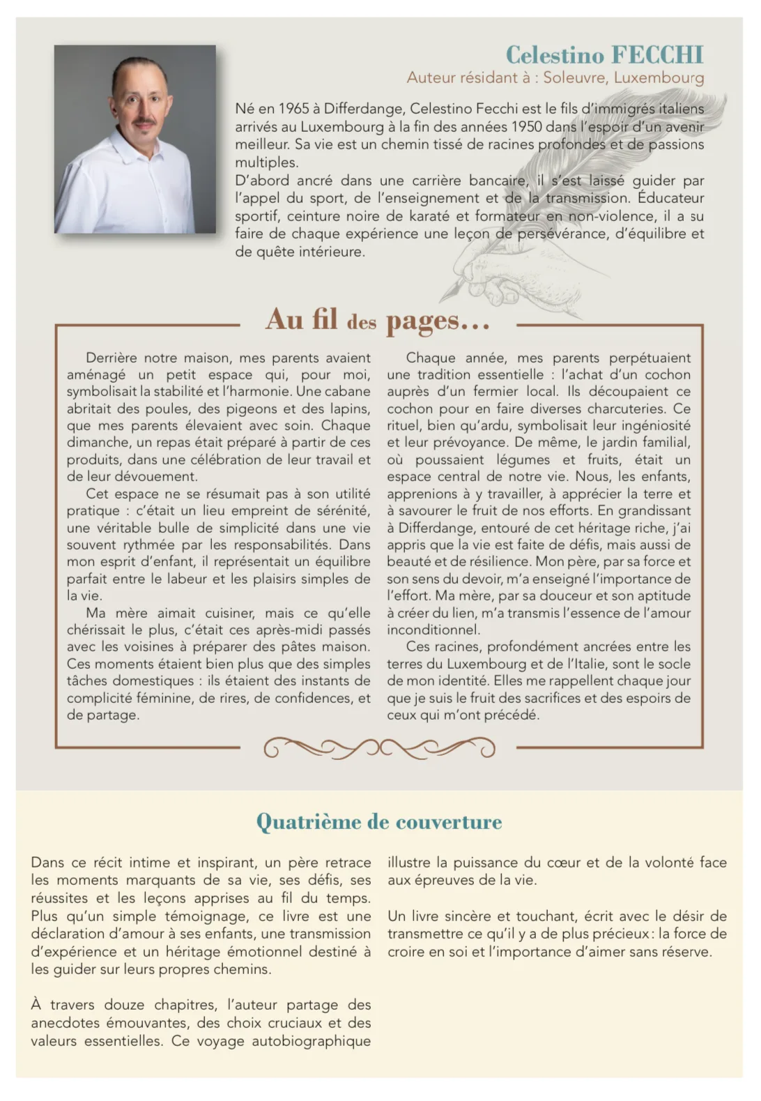 Dossier de presse - De coeur et de volonté
